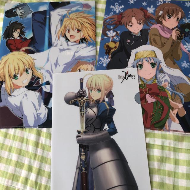 Fate type-moon クリアファイル < アニメ/コミック/キャラクター  Fate type-moon クリアファイル  < アニメ/コミック/キャラクターの