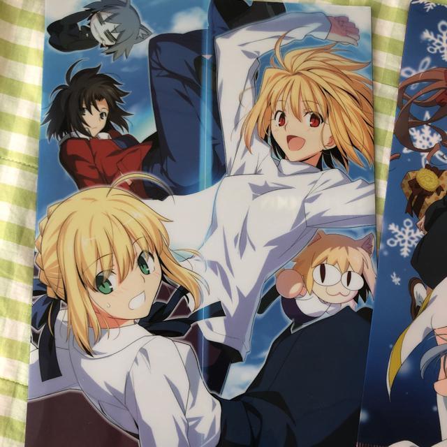 Fate type-moon クリアファイル < アニメ/コミック/キャラクター  Fate type-moon クリアファイル < アニメ/コミック/キャラクターの