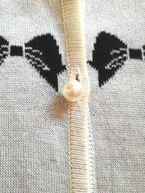 アラマンダ*リボン柄カーディガン < ブランド  アラマンダ*リボン柄カーディガン < ブランドの