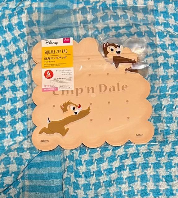 四角ジップバッグ チップ&デール < インテリア/ライフ  四角ジップバッグ チップ&デール  < インテリア/ライフの