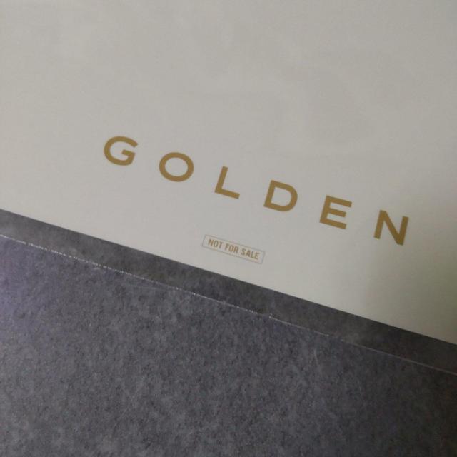 BTS JUNGKOOK wGOLDENxyUM撅Tz|XgJ[h1  ^gObY 
