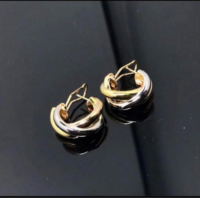 登坂広臣さん 着用 ピアス ゴールド メンズ レディース トリニティピアス < 男性アクセサリー/時計  登坂広臣さん 着用 ピアス ゴールド メンズ レディース トリニティピアス  < 男性アクセサリー/時計の