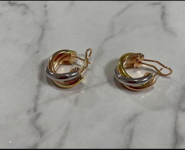 登坂広臣さん 着用 ピアス ゴールド メンズ レディース トリニティピアス < 男性アクセサリー/時計  登坂広臣さん 着用 ピアス ゴールド メンズ レディース トリニティピアス < 男性アクセサリー/時計の