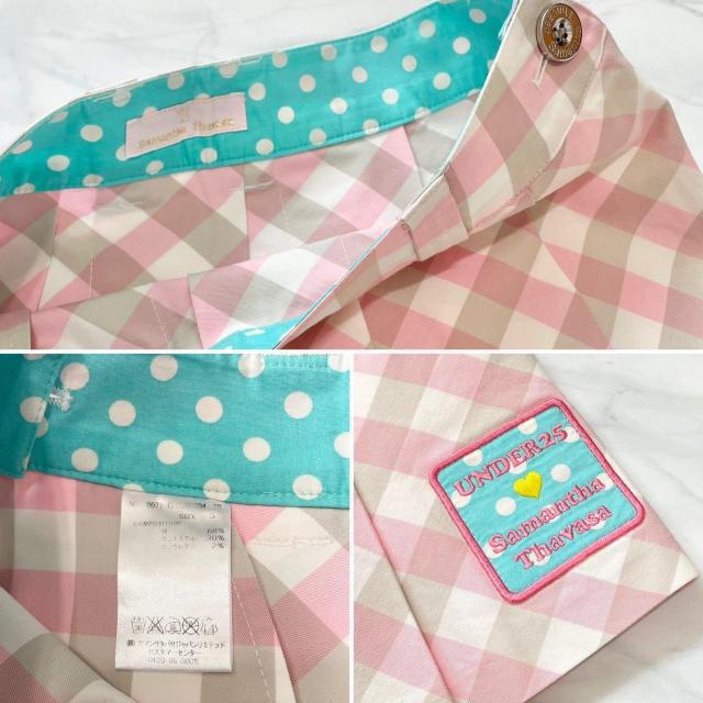 サマンサタバサunder25ゴルフプリーツスカート ピンクチ < レジャー/スポーツ サマンサタバサunder25ゴルフプリーツスカート ピンクチ < レジャー/スポーツの