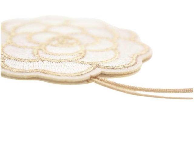 シャネル ノベルティ カメリア 刺繍チャーム LA COLLECTION ココマーク 両面同柄 CHANEL【正規品】 < ブランド シャネル ノベルティ カメリア 刺繍チャーム LA COLLECTION ココマーク 両面同柄 CHANEL【正規品】 < ブランドの