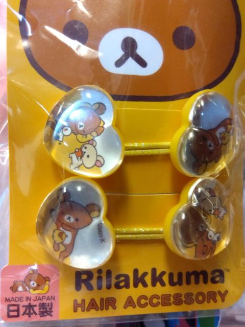 #リラックマ#ヘアゴム# < キッズ/ベビー #リラックマ#ヘアゴム# < キッズ/ベビーの