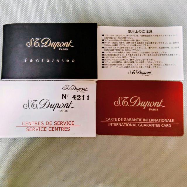 S.T.Dupont �@�f���|�������A�@�K�X���C�^�[ D���C�� �t�@���^�W�[ ���b�J�[ �� �t�����g�� �s���N�~�V���o�[ �o���� �� �����t�@�b�V������ 