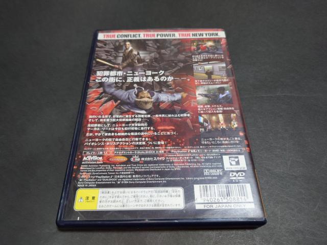 PS2 �g�D���[�E�N���C�� �j���[���[�N�V�e�B / TRUE CRIME NEW YORK CITY �g�D���[�N���C�� �� �Q�[���{��/�\�t�g�� 