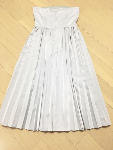 ラグナグレーレースプリーツオケージョンベアドレスワンピース < ブランド ラグナグレーレースプリーツオケージョンベアドレスワンピース < ブランドの