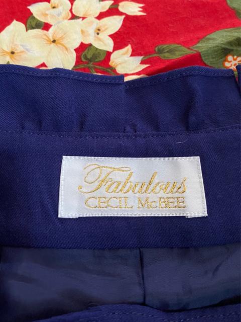 美品☆Fabulous☆CECIL McBEE☆濃青シンプルタイトスカート☆ < ブランド  美品☆Fabulous☆CECIL McBEE☆濃青シンプルタイトスカート☆ < ブランドの