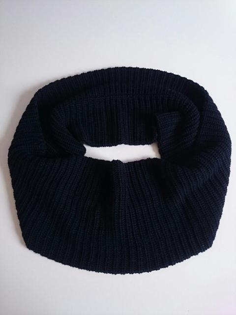 シンプル☆リブ編みスヌード★ネイビー☆ < 女性ファッション  シンプル☆リブ編みスヌード★ネイビー☆  < 女性ファッションの