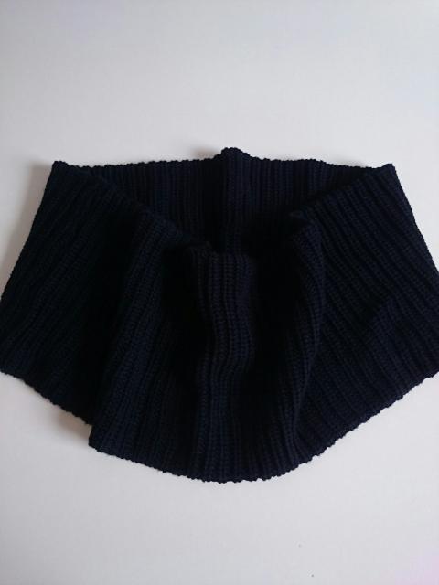 シンプル☆リブ編みスヌード★ネイビー☆ < 女性ファッション  シンプル☆リブ編みスヌード★ネイビー☆ < 女性ファッションの