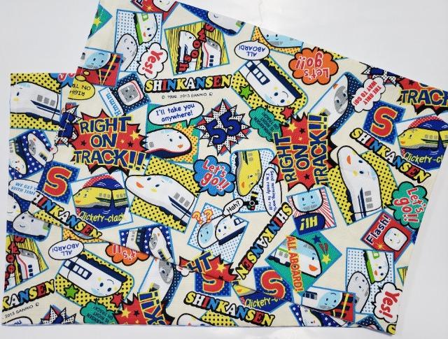 【限定】超レア柄☆ 30ラ ランチョンマット 2枚set 新幹線(*^^*)ハンドメイド 電車 < インテリア/ライフ 【限定】超レア柄☆ 30ラ ランチョンマット 2枚set 新幹線(*^^*)ハンドメイド 電車 < インテリア/ライフの