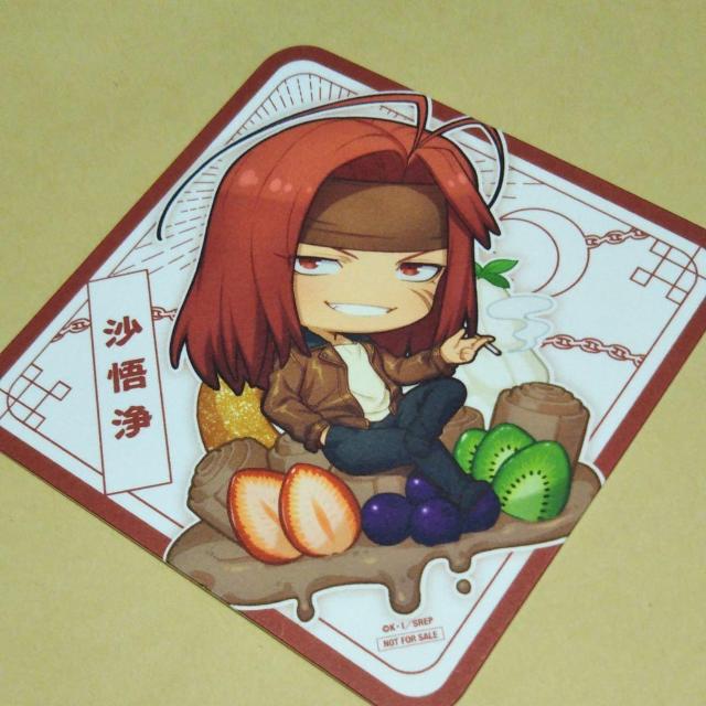 悟浄 非売品コースター 最遊記 マンハッタンロールアイス < アニメ/コミック/キャラクター  悟浄 非売品コースター 最遊記 マンハッタンロールアイス  < アニメ/コミック/キャラクターの