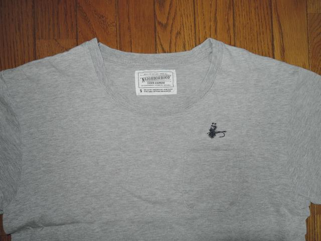 NEIGHBORHOOD ネイバーフッド × CASHCA カシュカ Tシャツ S 灰 カットソー 背ロゴ LOGO < ブランド  NEIGHBORHOOD ネイバーフッド × CASHCA カシュカ Tシャツ S 灰 カットソー 背ロゴ LOGO < ブランドの