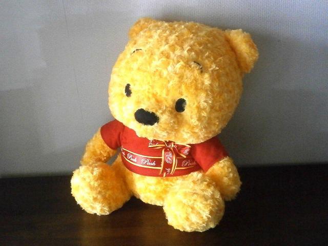 ★くまのプーさん リボンプー ぬいぐるみ 中古品 < おもちゃ  ★くまのプーさん リボンプー ぬいぐるみ 中古品  < おもちゃの