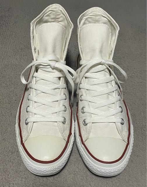 CONVERSE CANVAS ALL STAR HI スニーカー キャンバス オールスター チャックテイラー ホワイト29cm < ブランド  CONVERSE CANVAS ALL STAR HI スニーカー キャンバス オールスター チャックテイラー ホワイト29cm < ブランドの