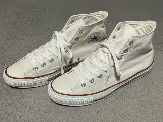 CONVERSE CANVAS ALL STAR HI スニーカー キャンバス オールスター チャックテイラー ホワイト29cm < ブランド  CONVERSE CANVAS ALL STAR HI スニーカー キャンバス オールスター チャックテイラー ホワイト29cm < ブランドの