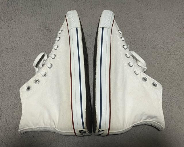 CONVERSE CANVAS ALL STAR HI スニーカー キャンバス オールスター チャックテイラー ホワイト29cm < ブランド  CONVERSE CANVAS ALL STAR HI スニーカー キャンバス オールスター チャックテイラー ホワイト29cm < ブランドの