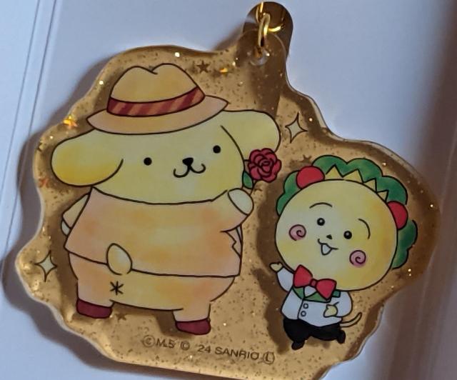 コジコジ×サンリオキャラクターズオリジナルアクリルキーホルダー(ポムポムプリン)ファミマ限定 < おもちゃ  コジコジ×サンリオキャラクターズオリジナルアクリルキーホルダー(ポムポムプリン)ファミマ限定 < おもちゃの