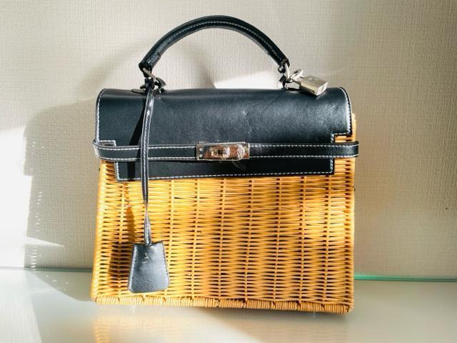 birthdaybash黒ベージュラタンカゴバッグハンドバッグショルダーバッグスタッズカデナバースデーバッシュシルバー籐2way < 女性ファッション birthdaybash黒ベージュラタンカゴバッグハンドバッグショルダーバッグスタッズカデナバースデーバッシュシルバー籐2way < 女性ファッションの