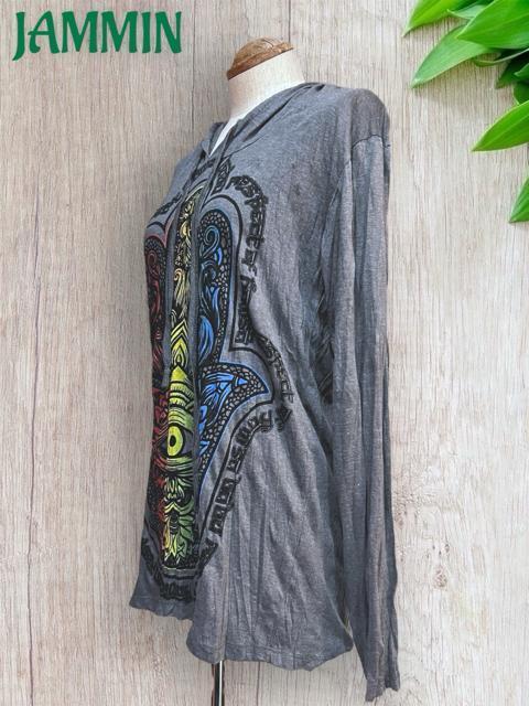 ファティマロンT アジアン エスニック ヒッピー サイケ ロンT 個性派 < 女性ファッション ファティマロンT アジアン エスニック ヒッピー サイケ ロンT 個性派 < 女性ファッションの