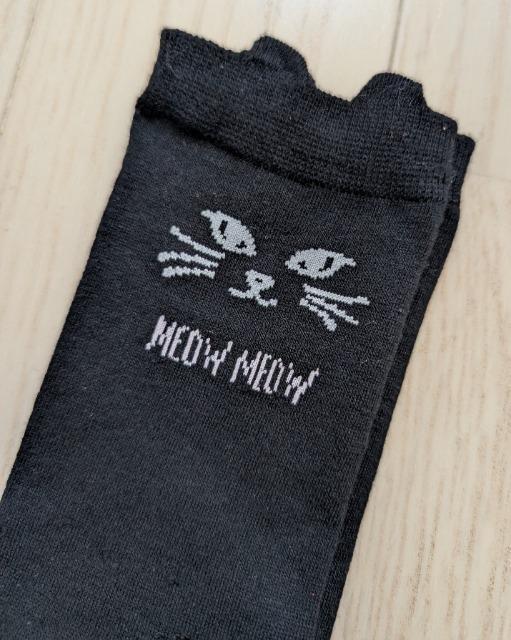 22〜24cm★猫ちゃんソックス3足セット★ねこ靴下★新品★送料無料 < キッズ/ベビー  22〜24cm★猫ちゃんソックス3足セット★ねこ靴下★新品★送料無料 < キッズ/ベビーの