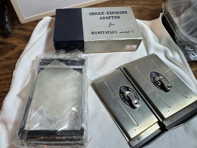 MAMIYAFLEX C / MAMIYA-SEKOR �����Y2�{ ���t���i���� �� �Ɠd/AV�� 