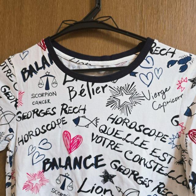 ジョルジュレッシュ プリントTシャツ 36コットン 日本製 < 女性ファッション ジョルジュレッシュ プリントTシャツ 36コットン 日本製 < 女性ファッションの