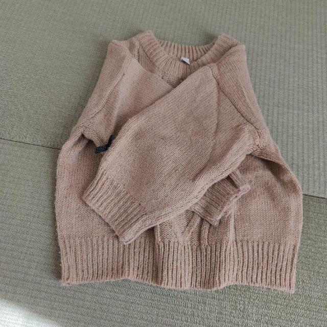 �x�[�W�� �P�[�u���҂� �j�b�g�Z�[�^�[ 95cm �� �L�b�Y/�x�r�[�� 