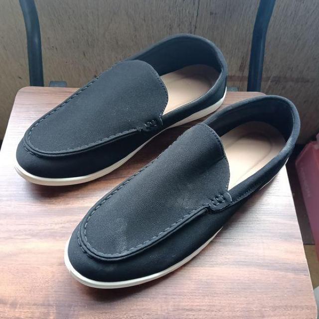 �V�i 26.5cm �����Y �X���b�|�� �u���b�N �V���[�Y �C �J�W���A��  �� �j���t�@�b�V������ 