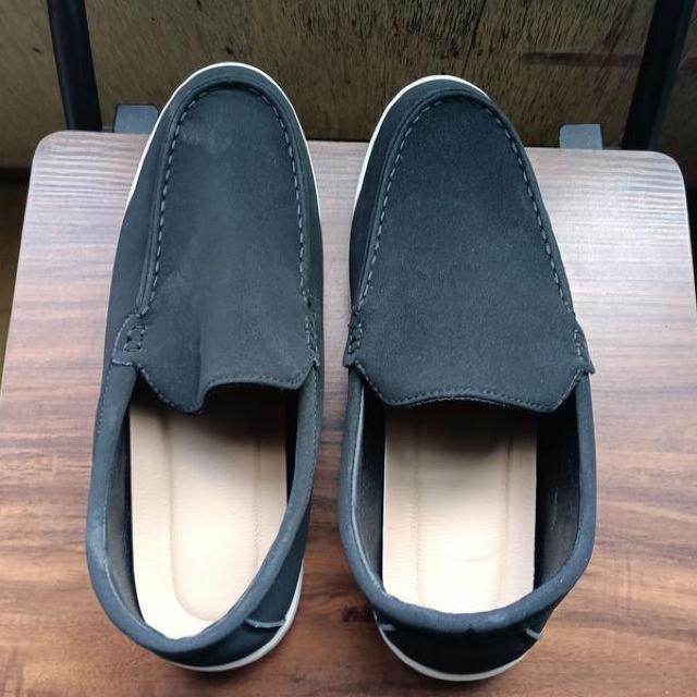 �V�i 26.5cm �����Y �X���b�|�� �u���b�N �V���[�Y �C �J�W���A�� �� �j���t�@�b�V������ 