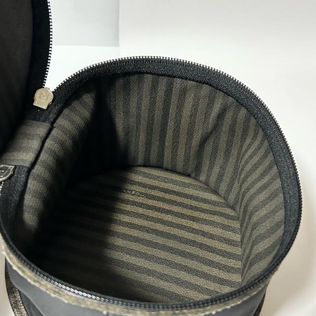 FENDI �t�F���f�B ���B���e�[�W �y�J�� PVC ���U�[ �o�j�e�B �o�b�O �~�j�n���h �u���E�� �u���b�N �V���o�[���� �� �u�����h�� 