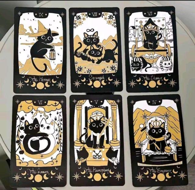 愛らしい猫タロットカード Adorable Cat Tarot 猫デザイン かわいい おしゃれ < 本/雑誌 愛らしい猫タロットカード Adorable Cat Tarot 猫デザイン かわいい おしゃれ < 本/雑誌の