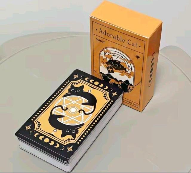 愛らしい猫タロットカード Adorable Cat Tarot 猫デザイン かわいい おしゃれ < 本/雑誌 愛らしい猫タロットカード Adorable Cat Tarot 猫デザイン かわいい おしゃれ < 本/雑誌の