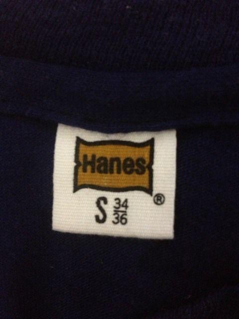 古着 ヴィンテージ Hanes ヘインズ プリント 半袖Tシャツ Sサイズ 紺色 アメリカ製 < 男性ファッション  古着 ヴィンテージ Hanes ヘインズ プリント 半袖Tシャツ Sサイズ 紺色 アメリカ製 < 男性ファッションの