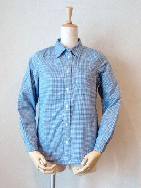 fabrique en planete terreファブリケアンプラネテール中綿入りギンガムチェックシャツwadded shirt < 女性ファッション  fabrique en planete terreファブリケアンプラネテール中綿入りギンガムチェックシャツwadded shirt  < 女性ファッションの