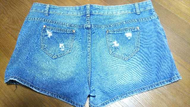 古着★大きいサイズ★スカート風ショーパン★サイズ38★ < 女性ファッション  古着★大きいサイズ★スカート風ショーパン★サイズ38★ < 女性ファッションの