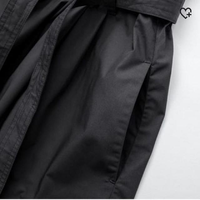 ユニクロ・ハイウエストリボンフリルスカート。グリーンXL < ブランド ユニクロ・ハイウエストリボンフリルスカート。グリーンXL < ブランドの