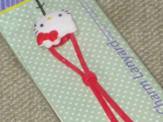 未使用☆ハローキティ*シリコン製ネックストラップ(レッド) < 家電/AV  未使用☆ハローキティ*シリコン製ネックストラップ(レッド) < 家電/AVの