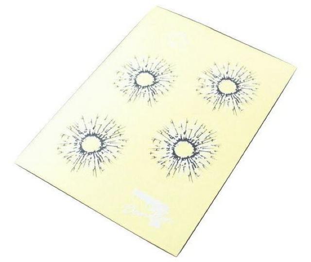 弾丸で打ち抜かれた跡が銃弾痕ステッカー < 自動車/バイク 弾丸で打ち抜かれた跡が銃弾痕ステッカー < 自動車/バイク