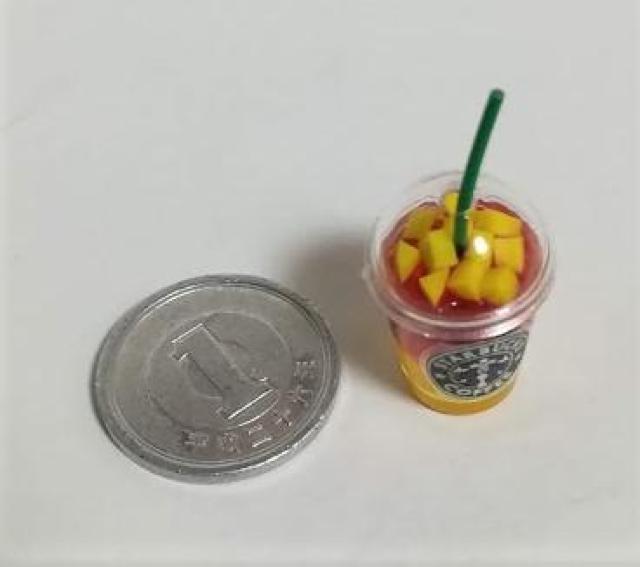 ミニチュア★スターバックス★マンゴーカクテル★ドールハウス★ < おもちゃ  ミニチュア★スターバックス★マンゴーカクテル★ドールハウス★ < おもちゃの