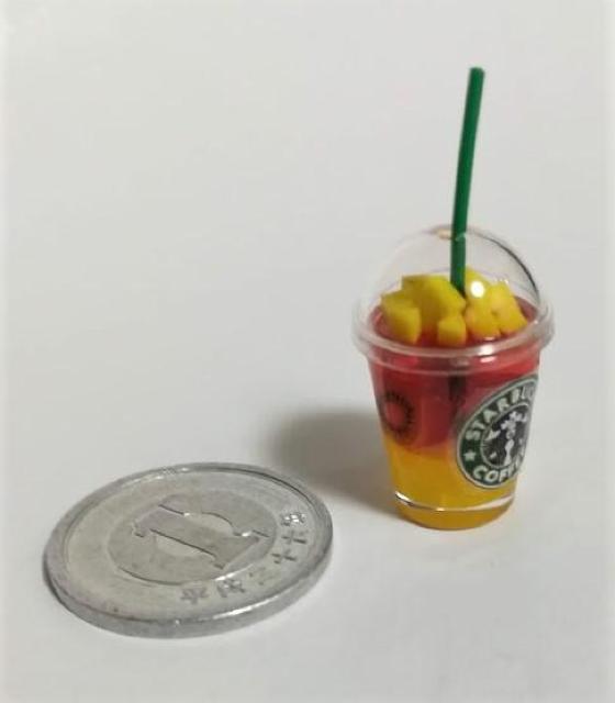 ミニチュア★スターバックス★マンゴーカクテル★ドールハウス★ < おもちゃ  ミニチュア★スターバックス★マンゴーカクテル★ドールハウス★ < おもちゃの