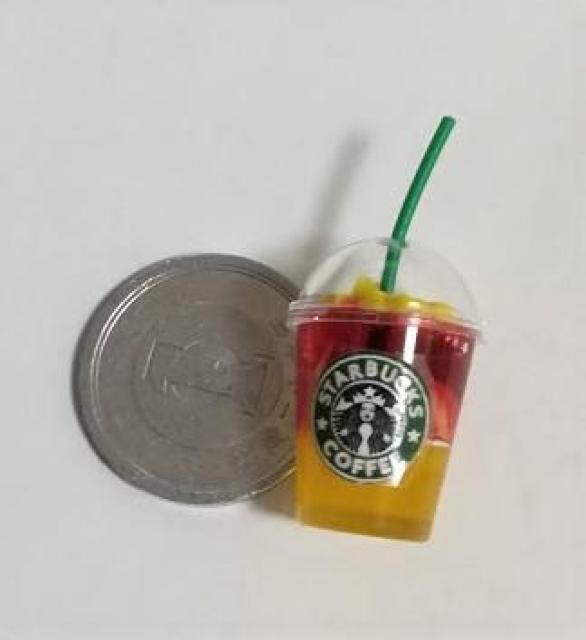 ミニチュア★スターバックス★マンゴーカクテル★ドールハウス★ < おもちゃ  ミニチュア★スターバックス★マンゴーカクテル★ドールハウス★ < おもちゃの