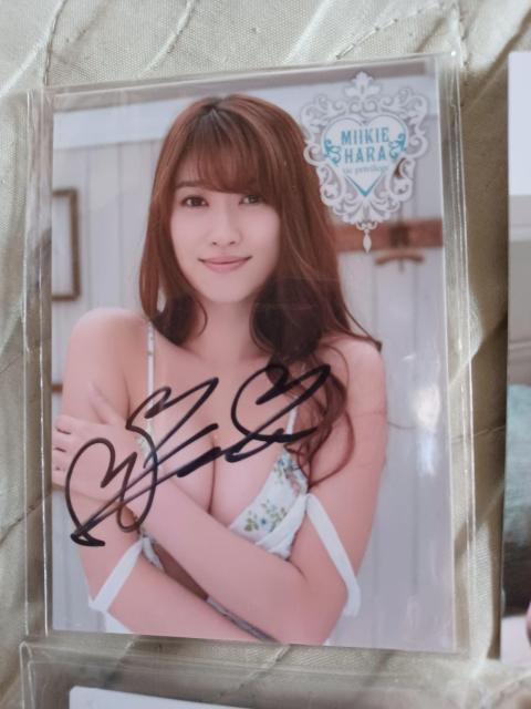 ☆原幹恵 ☆トレカ直筆サイン入り+チェキ☆ < タレントグッズ  ☆原幹恵 ☆トレカ直筆サイン入り+チェキ☆ < タレントグッズの