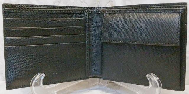 PRADA プラダ サフィアーノ サン レザー財布 SAFIANO SUN NERO レザー財布 二つ折り 財布 < ブランド  PRADA プラダ サフィアーノ サン レザー財布 SAFIANO SUN NERO レザー財布 二つ折り 財布 < ブランドの