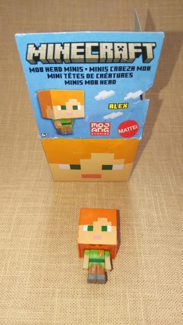 マインクラフトモブヘッドミニフィギュアアレックスMinecraftゲームキャラクターグッズ < アニメ/コミック/キャラクター  マインクラフトモブヘッドミニフィギュアアレックスMinecraftゲームキャラクターグッズ  < アニメ/コミック/キャラクターの