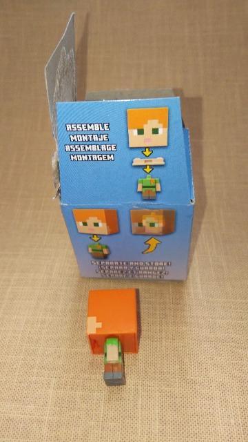 マインクラフトモブヘッドミニフィギュアアレックスMinecraftゲームキャラクターグッズ < アニメ/コミック/キャラクター  マインクラフトモブヘッドミニフィギュアアレックスMinecraftゲームキャラクターグッズ < アニメ/コミック/キャラクターの