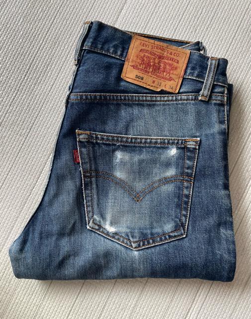 LEVI‘S リーバイス 99年フィリピン製 希少 508デニム W31x L34 ヴィンテージ  インディゴデニム 紙パッチ < ブランド  LEVI‘S リーバイス 99年フィリピン製 希少 508デニム W31x L34 ヴィンテージ  インディゴデニム 紙パッチ < ブランドの