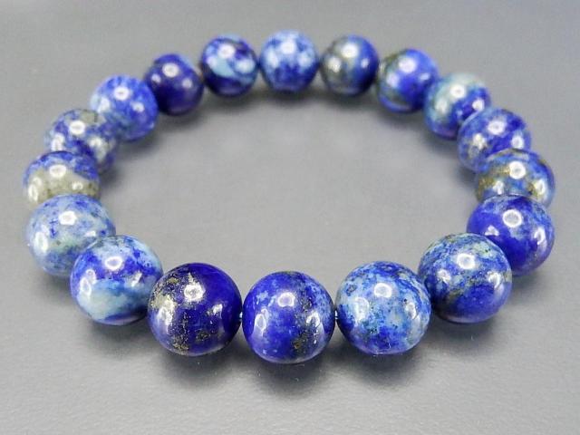 ラピスラズリ約10mm強天然石ブレスレット9月12月の誕生石幸運のお守り石 < 男性アクセサリー/時計  ラピスラズリ約10mm強天然石ブレスレット9月12月の誕生石幸運のお守り石 < 男性アクセサリー/時計の